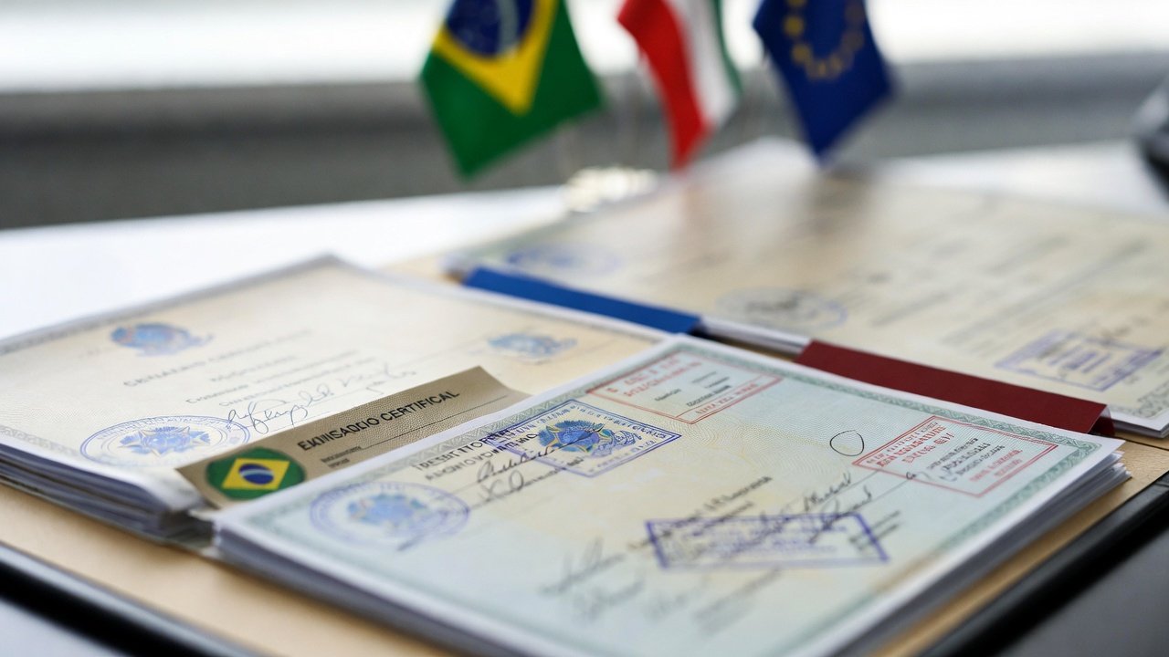 Pesquisa documental para cidadania italiana